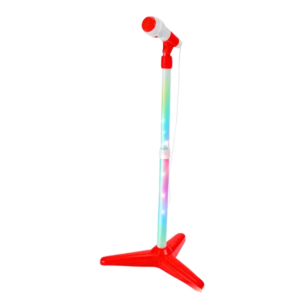 MICROFONO PEDESTAL JUGUETE MP3 CON LUCES - 2