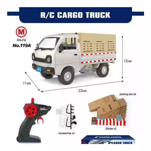 CARRITO FURGON  CAMION CONTRO REMOTO - 3