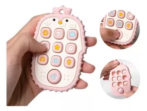 MORDEDOR PINGUINO SENSORIAL ALIVIA ENCIAS DENTICION - 3