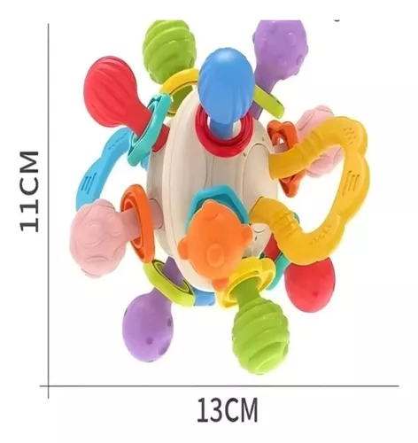 MORDEDOR SENSORIAL MONTESSORI 4 EN 1 BEBES - 3