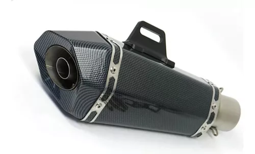 TRONADOR PARA MOTO CON PROTECCION TIPO FIBRA CARBON - 1