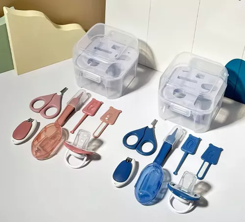 SET CORTA UÑAS LIMA PINZA CHUPETE NIÑOS INFANTIL - 3