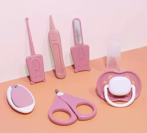 SET CORTA UÑAS LIMA PINZA CHUPETE NIÑOS INFANTIL - 5