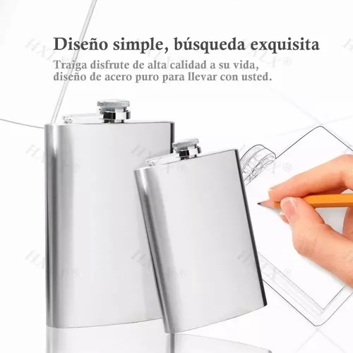 PETACA PARA WHISKY COCTELERA VIAJE CAMPING - 2