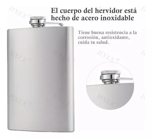 PETACA PARA WHISKY COCTELERA VIAJE CAMPING - 3