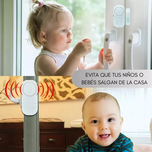 ALARMA PARA PUERTA VENTANA CON SENSOR MAGNETICO - 3