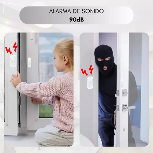 ALARMA PARA PUERTA VENTANA CON SENSOR MAGNETICO - 5
