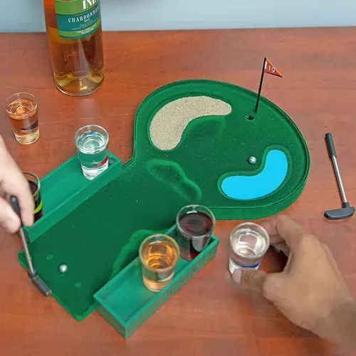 JUEGO DE MESA MINI GOLF SHOT FIESTA CON ACCESORIOS - 5