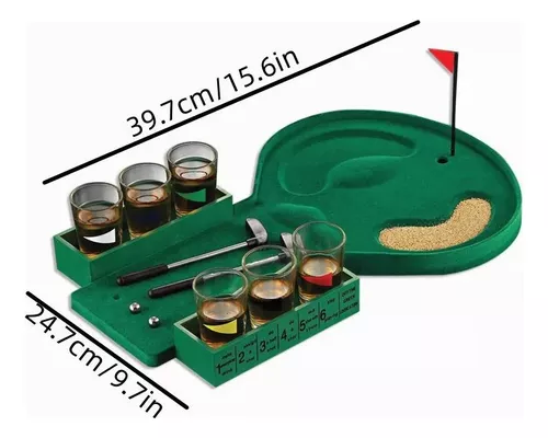 JUEGO DE MESA MINI GOLF SHOT FIESTA CON ACCESORIOS - 6