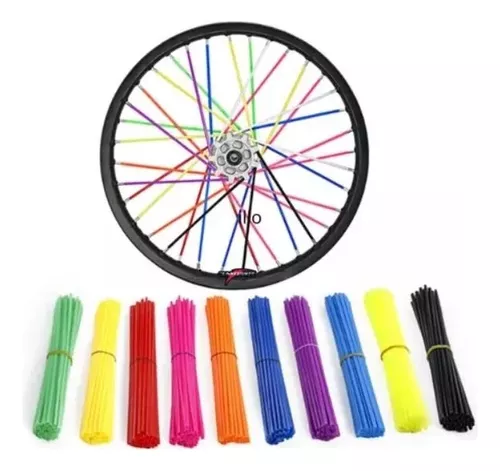 FUNDA RADIOS CUBIERTA RAYOS MOTO O BICI - 1