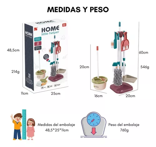JUGUETE DE LIMPIEZA SET DE ASEO DIDACTICO - 3
