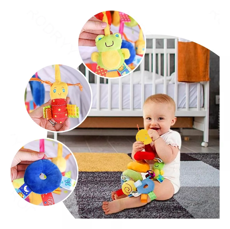 PELUCHE PARA COCHECITO SONAJERO CUNA ESPIRAL - 3