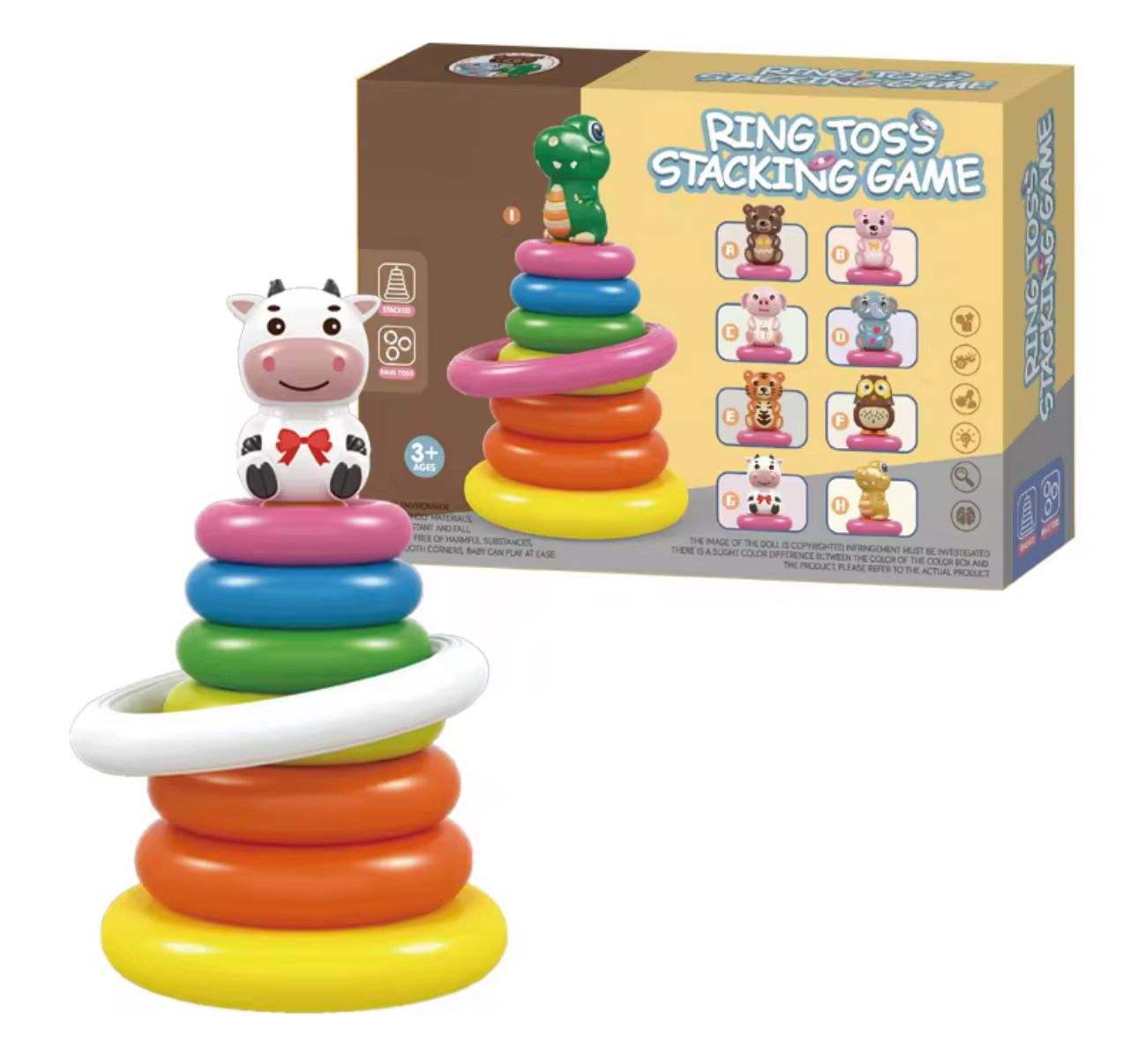 JUEGO DE EXTERIORES LANZAMIENTO DE AROS APILABLES - 1