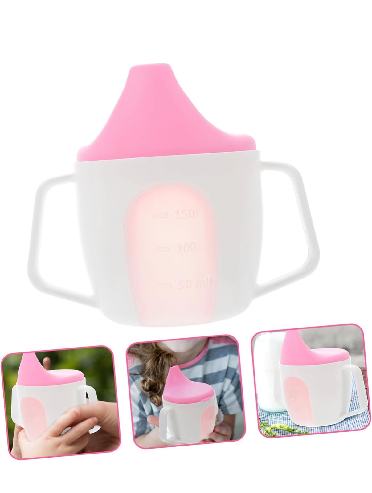 BOTELLA DE AGUA POTABLE VASO PARA BEBES 150ML - 6