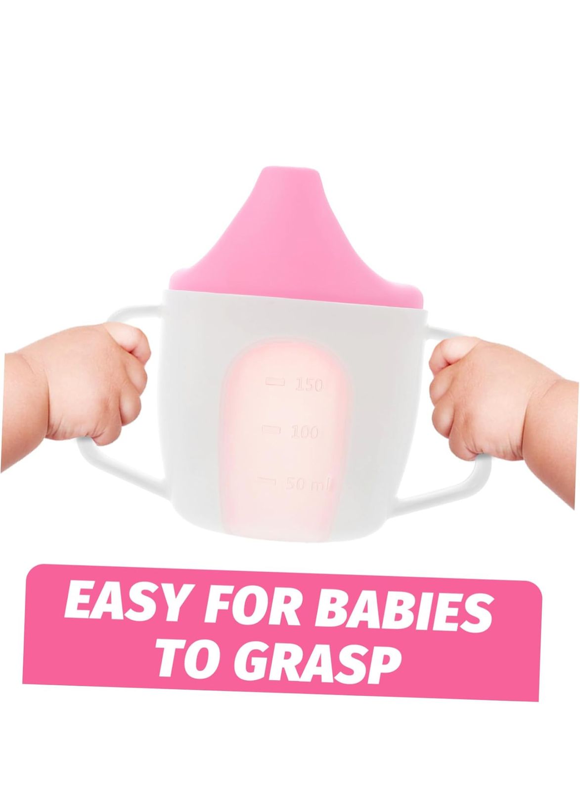 BOTELLA DE AGUA POTABLE VASO PARA BEBES 150ML - 8