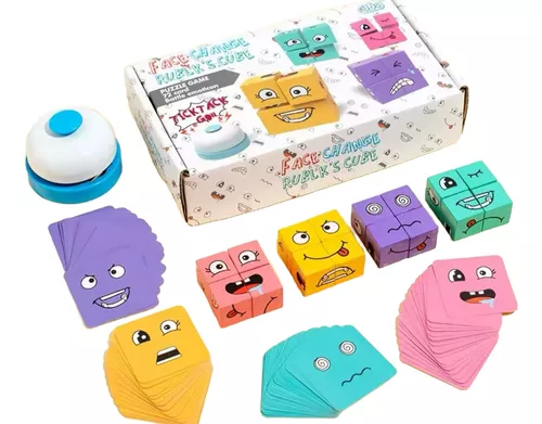 JUEGO DE CUBO DIDACTICO EXPRESIONES Y EMOCIONES - 1