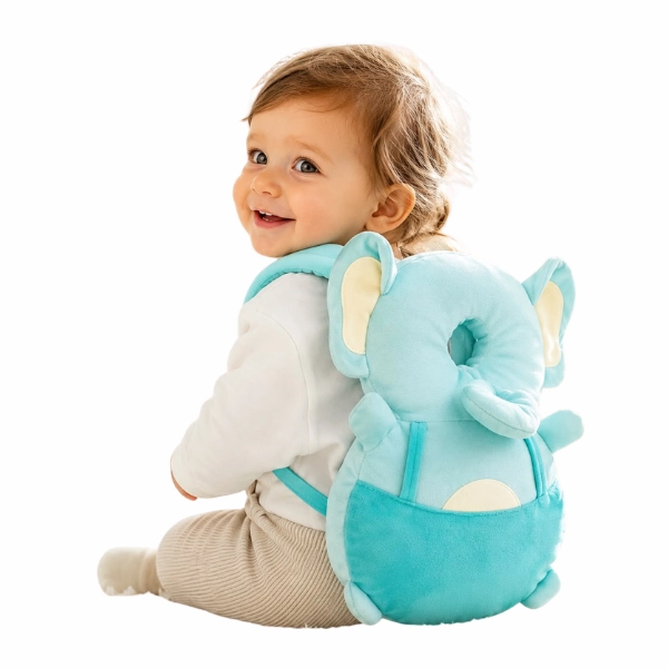 MOCHILA PROTECTORA PARA CABEZA Y CUELLO PARA CAIDAS BEBE - 3
