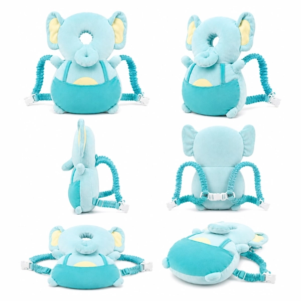 MOCHILA PROTECTORA PARA CABEZA Y CUELLO PARA CAIDAS BEBE - 4