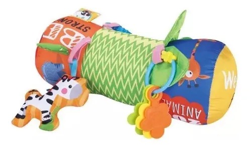 ALMOHADA DE GATEO Y ESTUMULACION PARA BEBES SENSORIAL - 1
