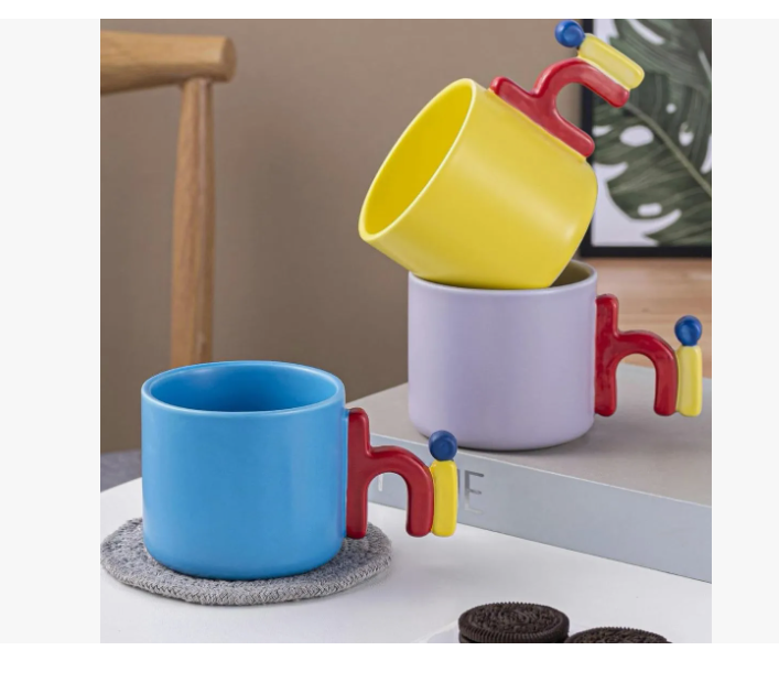 TAZA VASO PARA EN COLOR CAFE - 2