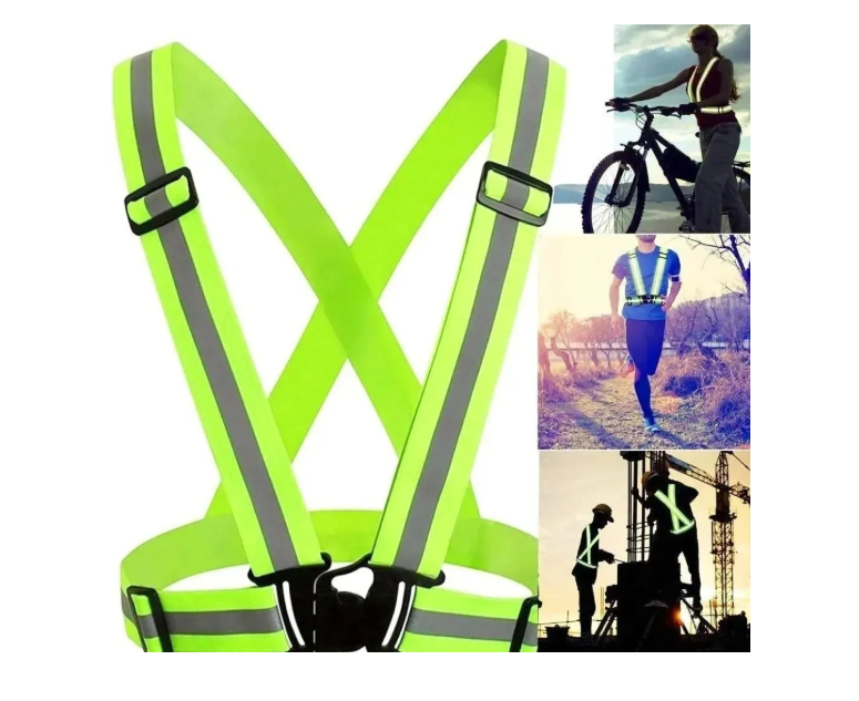ARNES REFLECTANTE PARA SEGURIDAD MOTO BICICLETA - 1