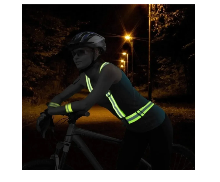ARNES REFLECTANTE PARA SEGURIDAD MOTO BICICLETA - 3
