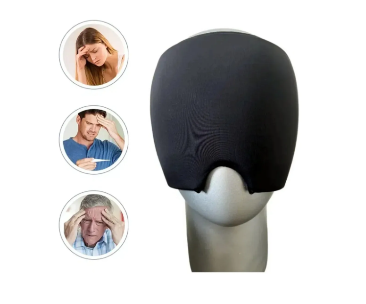 GORRO ALIVIAR LA MIGRAÑA MASCARA DOLOR DE CABEZA - 1