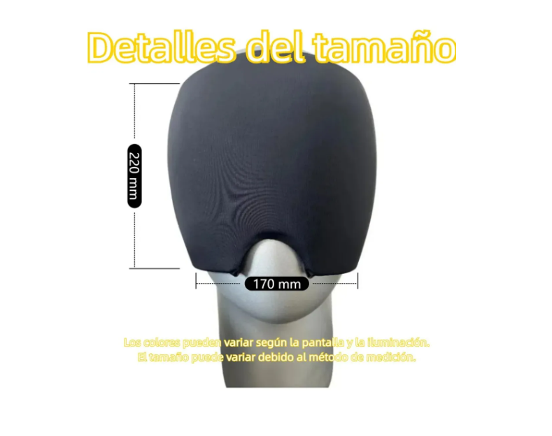 GORRO ALIVIAR LA MIGRAÑA MASCARA DOLOR DE CABEZA - 2