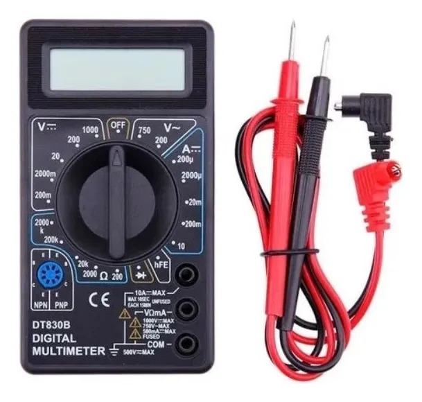 TESTER MULTIMETRO CORRIENTE MULTIFUNCIONAL - 1