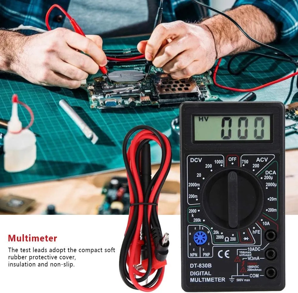 TESTER MULTIMETRO CORRIENTE MULTIFUNCIONAL - 3