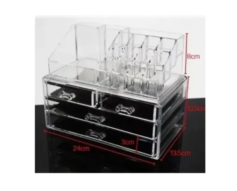 ORGANIZADOR DE MAQUILLAJE COSMETIQUERO JOYERO - 4