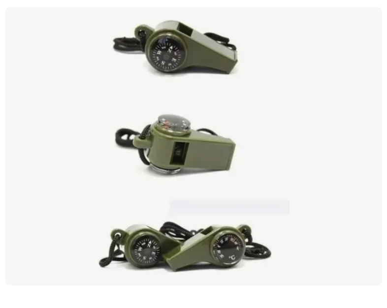 SILBATO SUPERVIVENCIA BRUJULA MILITAR TEMPERATURA 3 EN 1 - 2