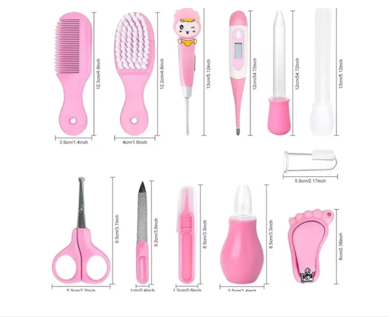 KIT DE CUIDADO E HIGIENE PARA BEBES RECIEN NACIDOS 13 PIEZAS - 3
