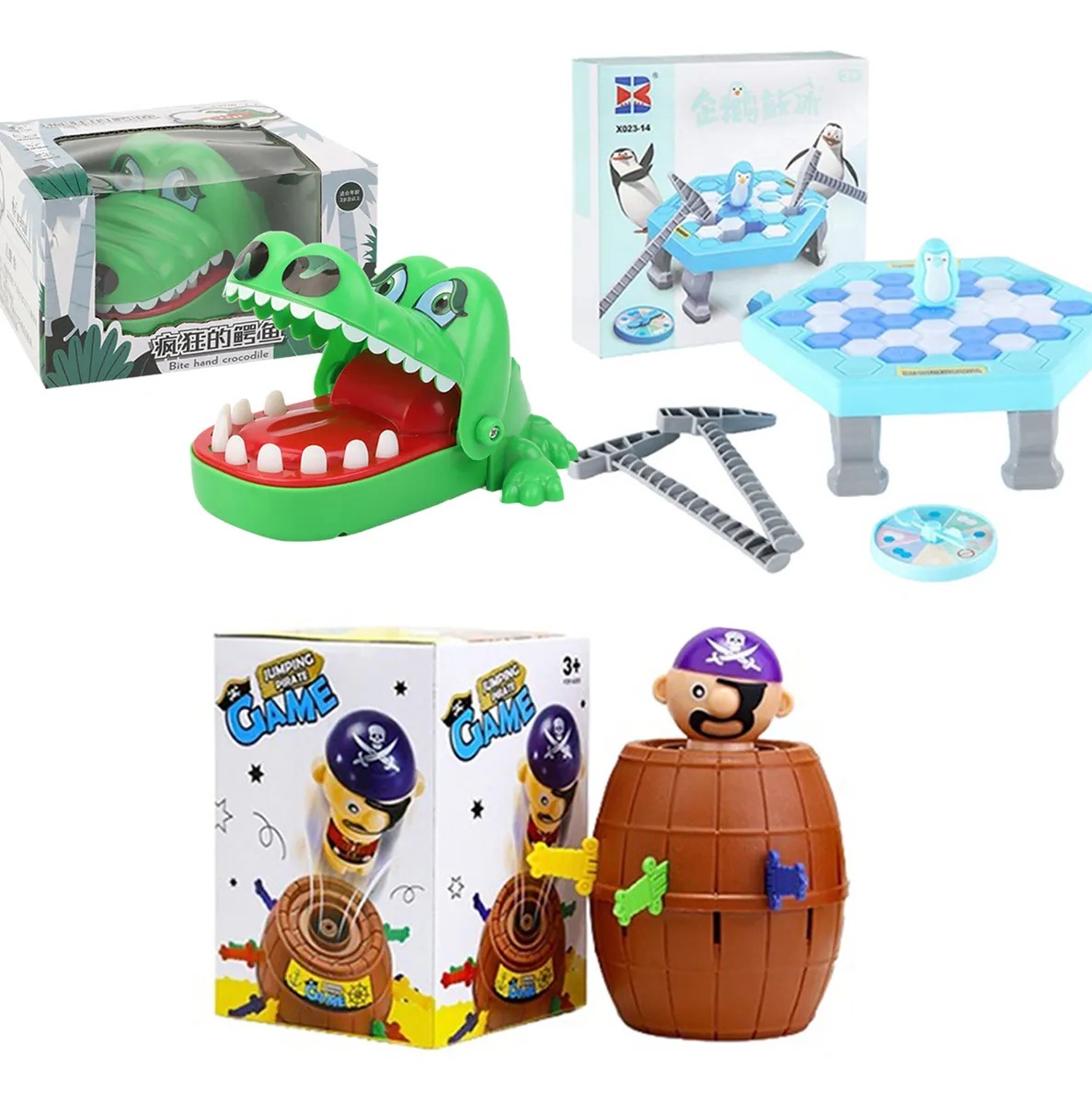 JUEGO COMBINADO DE JUGUETES PARA NIÑOS Y ADULTOS 3PK - 1