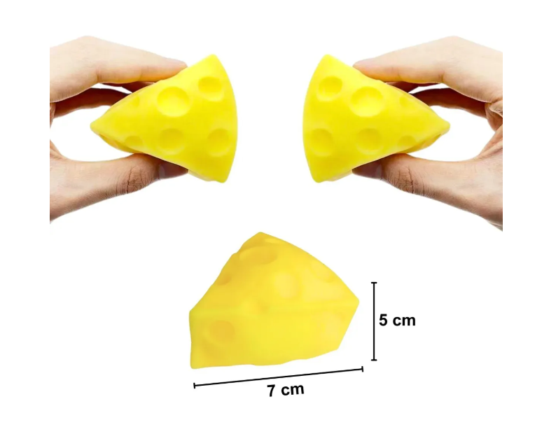 JUGUETE SQUISHY QUESO ANTIESTRES NIÑOS Y ADULTOS - 2