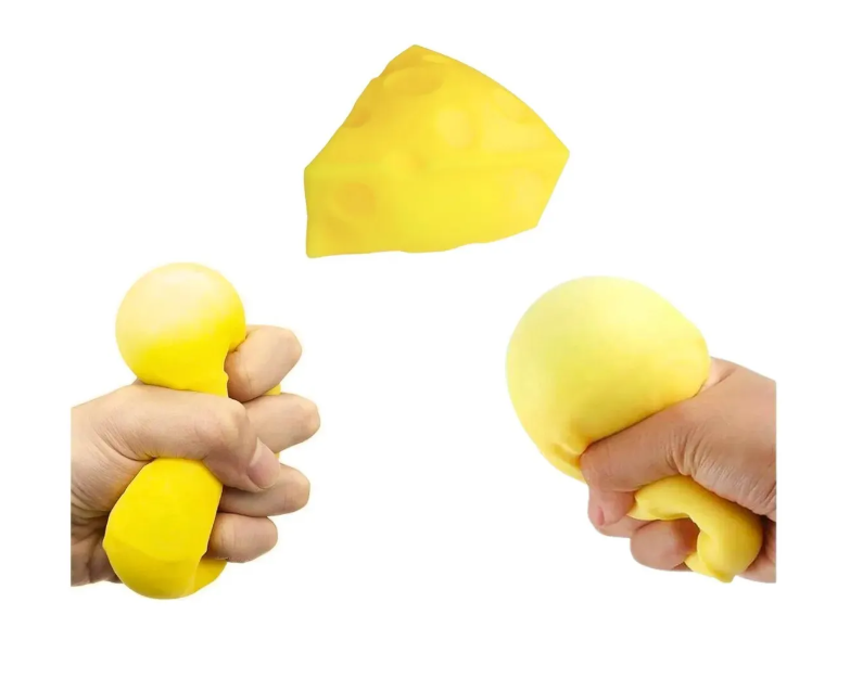 JUGUETE SQUISHY QUESO ANTIESTRES NIÑOS Y ADULTOS - 3