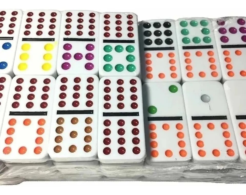 DOMINO CHANCHO JUEGO DOMINO CAJA METALICA - 3