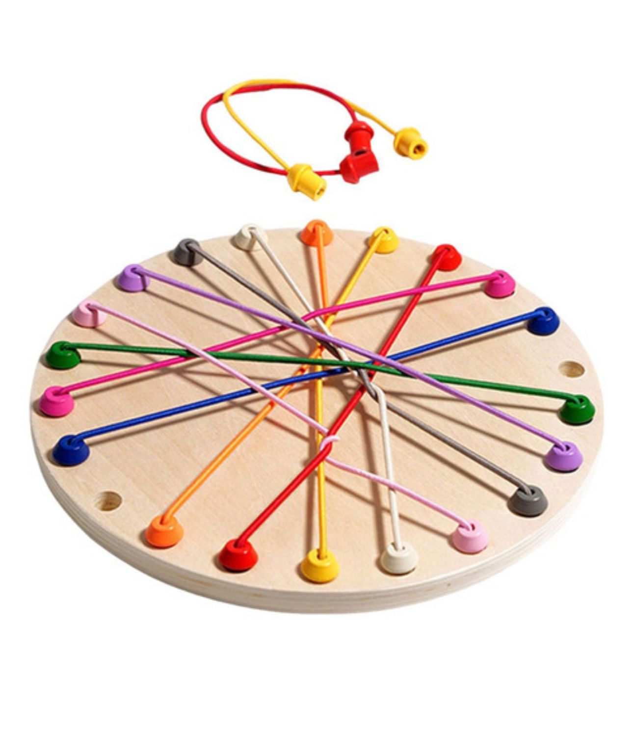JUEGO MONTESSORI ROMPECABEZAS DE CUERDAS TRENZADAS - 1