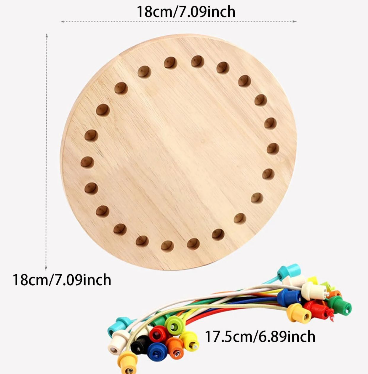 JUEGO MONTESSORI ROMPECABEZAS DE CUERDAS TRENZADAS - 2
