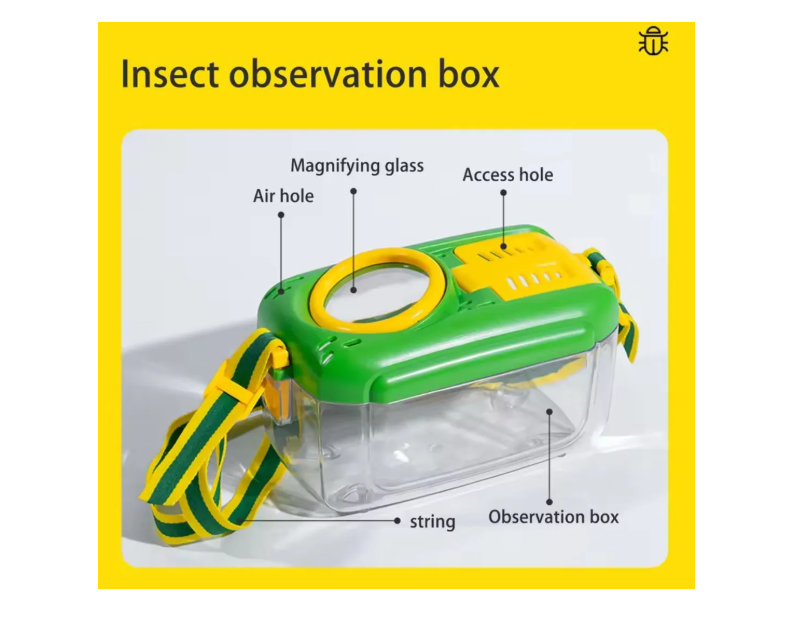 SET OBSERVADOR INSECTOS CON LUPA- CONTENEDOR - 2