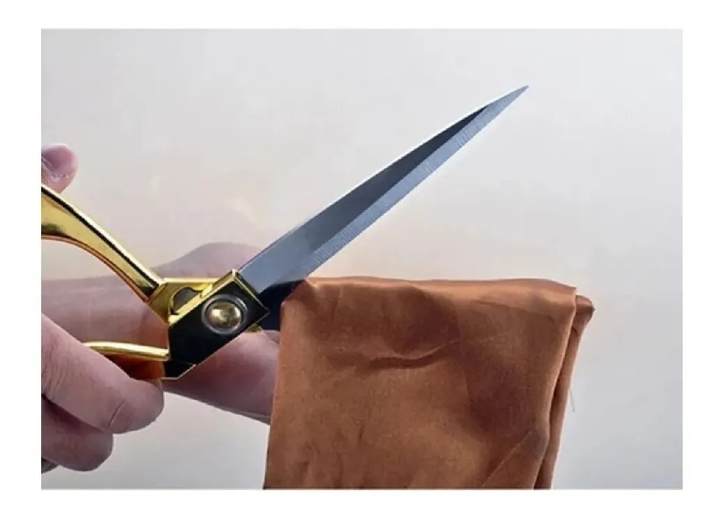 TIJERA PARA TELA PROFESIONAL SASTRE PAPELERIA COSTURA ACERO - 2