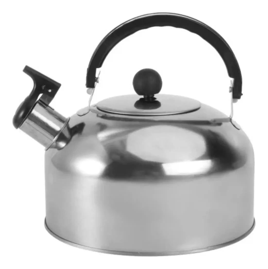 TETERA ACERO INOXIDABLE CON SILBATO - 1