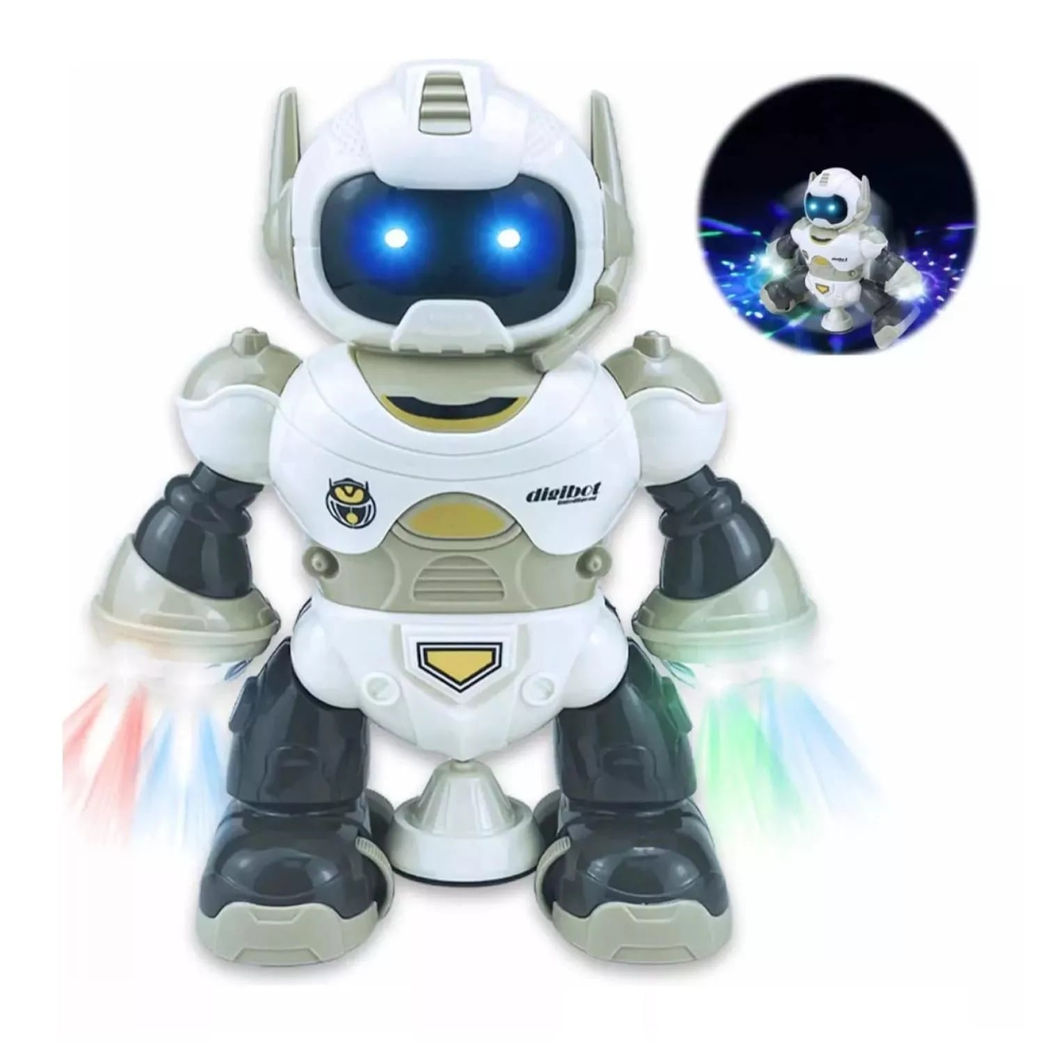 ROBOT GIRATORIO CON LUCES Y MUSICA - 3