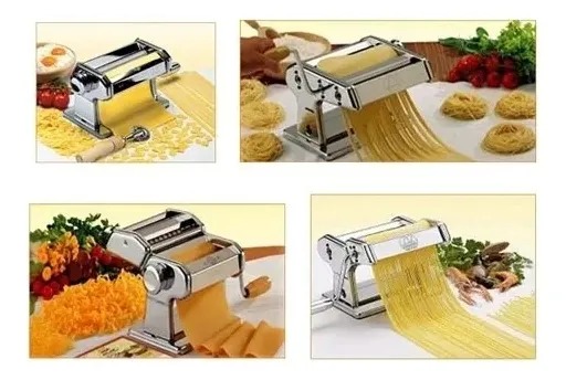MAQUINA MANUAL DE PASTAS ACERO INOXIDABLE - 4
