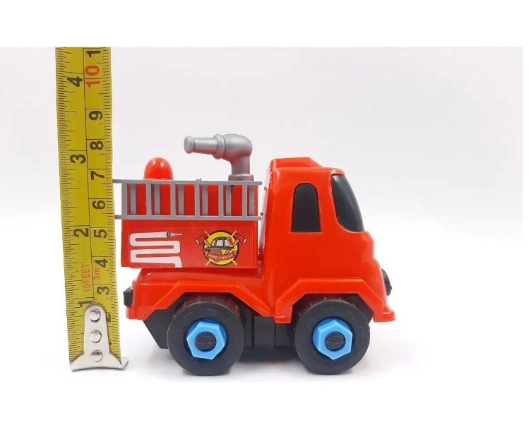 PACK DE AUTITOS DE BOMBEROS ARMABLE PARA NIÑOS - 2