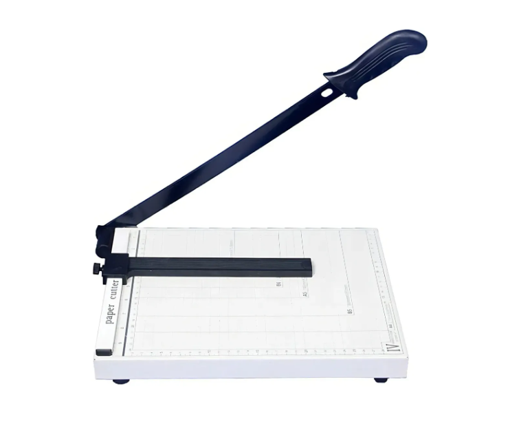 GUILLOTINA METALICA CORTADORA PAPEL A4 30CMX25CM - 1