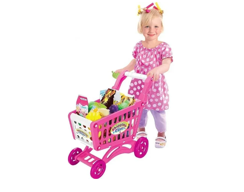 CARRITO DE COMPRA SUPERMCADO PARA NIÑOS - 3