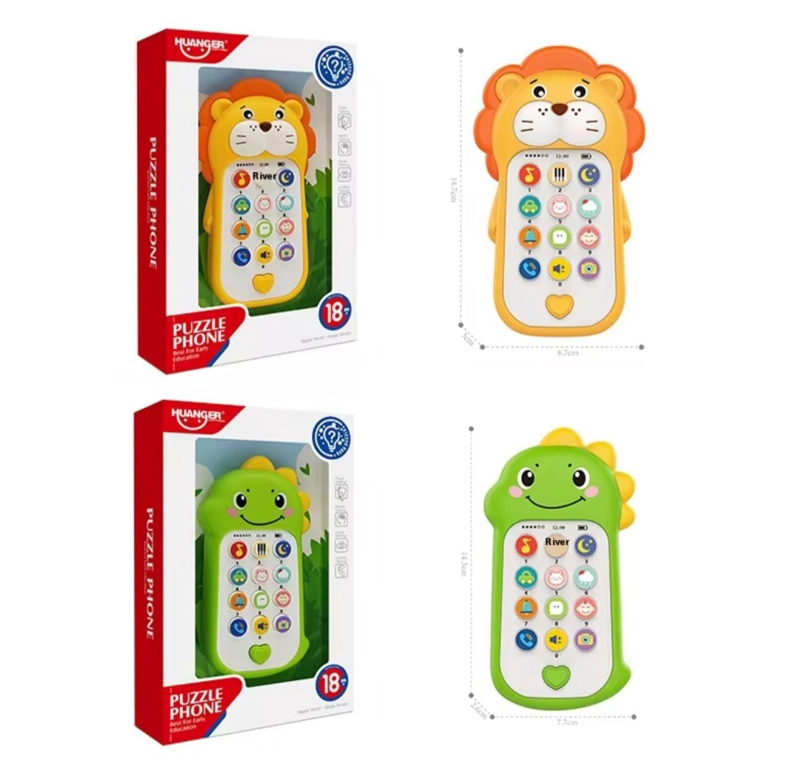 JUGUETE DE TELEFONO CELULAR NIÑOS APRENDIZAJE INTERACTIVO - 2
