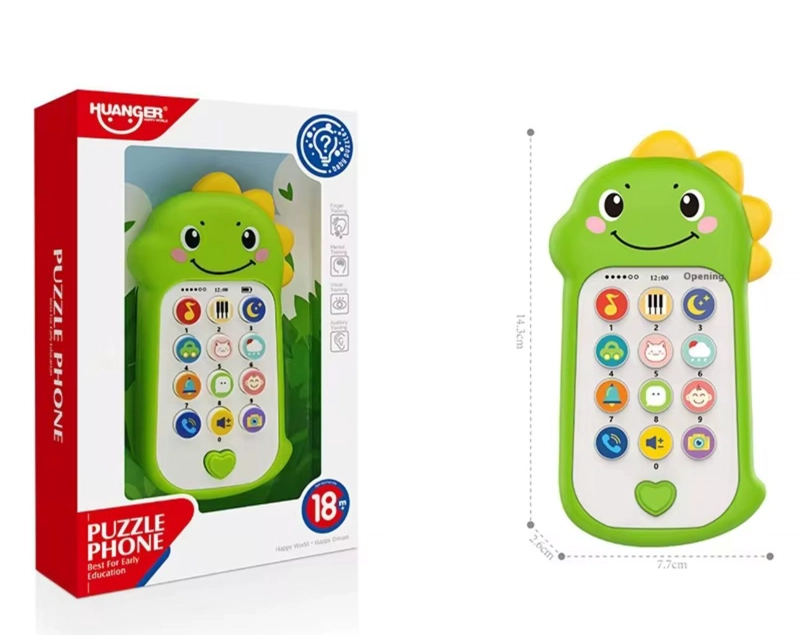 JUGUETE DE TELEFONO CELULAR NIÑOS APRENDIZAJE INTERACTIVO - 3