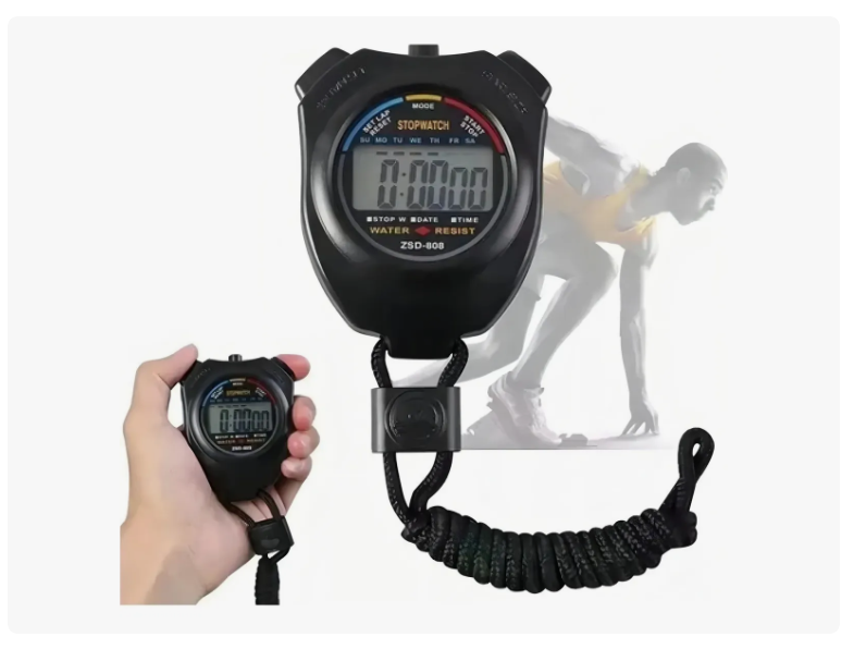 CRONOMETRO DEPORTIVO DIGITL IMPERMEABLE - 1